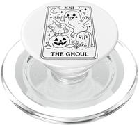La notte spettrale dei tarocchi Ghoul XX1 PopSockets PopGrip per MagSafe