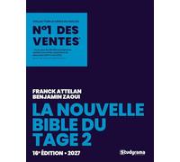 La nouvelle bible du Tage 2 2027