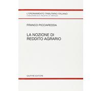 La nozione di reddito agrario