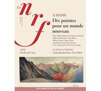La NRF 664 (Février 2026): Dix poèmes pour un monde nouveau