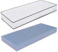La Nuit Notti da Favola - Materasso Singolo 80x190 Cm - Altezza 20 Cm - in Waterfoam, Dispositivo Medico, Made in Italy, Indeformabile, Anallergico, Antibatterico, Antiacaro e Traspirante