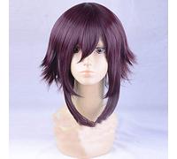 La nuova benedizione di Dio di KonoSuba su questo meraviglioso mondo Megumin Parrucca Cosplay Parrucche di Halloween con giochi di ruolo in rosso scuro marrone scuro