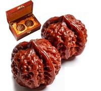La nuova borsa in legno di noce Wenwan 2026 allevia lo stress e l'ansia, è adatta per viaggi e meditazione ed è un ottimo regalo per gli amici (43-44 mm)