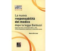 La nuova responsabilità del medico dopo la legge Balduzzi