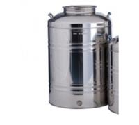 La nuova Sansone serbatoio in acciaio INOX/contenitore, Acciaio inossidabile, 100 Litre