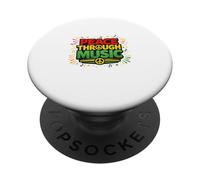 La pace attraverso la musica PopSockets PopGrip Adesivo