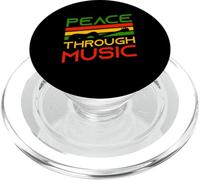 La pace attraverso la musica | Reggae giamaicano | Giamaica PopSockets PopGrip per MagSafe