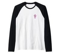 La Pace Cresce Attraverso Ogni Tempesta - Arte Spirituale Maglia con Maniche Raglan