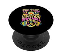 La pace è la vera vittoria dell'amore e dell'unità PopSockets PopGrip Adesivo