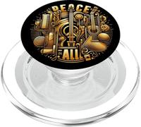 La pace in tutto il mondo ispira la pace Armonia per l'amore PopSockets PopGrip per MagSafe