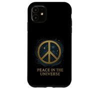 La pace nell'universo promuove la pace globale e l'unità dell'amore Custodia per iPhone 11