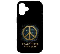 La pace nell'universo promuove la pace globale e l'unità dell'amore Custodia per iPhone 16