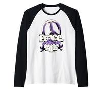 La Pace Prima di Tutto | Colombe Amore Maglia con Maniche Raglan
