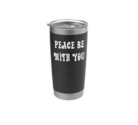 La pace sia con te - Giovanni 20:19 Bicchiere termico in acciaio inox doppia parete
