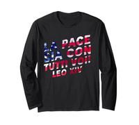 La pace sia con tutti voi! Leo XIV Maglia a Manica