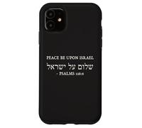 La pace sia su Israele Salmo Tanakh Preghiera ebraica Custodia per iPhone 11