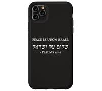 La pace sia su Israele Salmo Tanakh Preghiera ebraica Custodia per iPhone 11 Pro Max