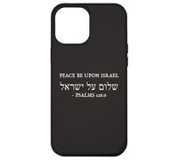 La pace sia su Israele Salmo Tanakh Preghiera ebraica Custodia per iPhone 12 Pro Max