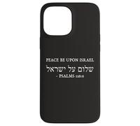 La pace sia su Israele Salmo Tanakh Preghiera ebraica Custodia per iPhone 13 Pro Max