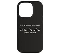 La pace sia su Israele Salmo Tanakh Preghiera ebraica Custodia per iPhone 14 Pro