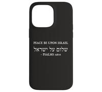 La pace sia su Israele Salmo Tanakh Preghiera ebraica Custodia per iPhone 14 Pro Max