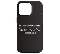La pace sia su Israele Salmo Tanakh Preghiera ebraica Custodia per iPhone 16 Pro