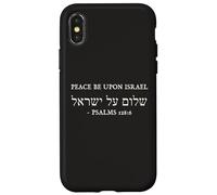 La pace sia su Israele Salmo Tanakh Preghiera ebraica Custodia per iPhone X/XS
