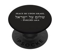 La pace sia su Israele Salmo Tanakh Preghiera ebraica PopSockets PopGrip Adesivo