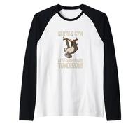 la Palestra di Bradipo Lascia Allenarsi duramente Domani Maglia con Maniche Raglan