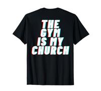 La palestra è la mia chiesa - BACKPRINT Maglietta