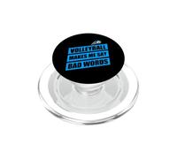 La pallavolo mi fa dire brutte parole divertenti pallavolo PopSockets PopGrip per MagSafe