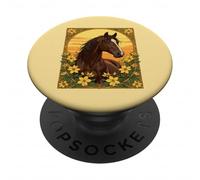 La palude appiccicosa circondata da fiori di gelsomino giallo PopSockets PopGrip Adesivo