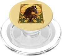 La palude appiccicosa circondata da fiori di gelsomino giallo PopSockets PopGrip per MagSafe