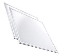 (LA) Panel LED slim 60 x 60 cm 48 W 4400 lumen reali. Bianco freddo (6000 K-6500 K) LED atomant. spedizione gratuito. Pack x2 Bianco freddo