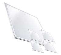 (LA) Panel LED slim 60 x 60 cm 48 W 5000 lumen reali. Bianco freddo (6000 K-6500 K) LED atomant. spedizione gratuito. Pack x5 Bianco freddo