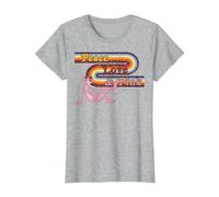 La Pantera Rosa: Pace, Amore e Rosa Maglietta, Donna, Grigio Melange, L