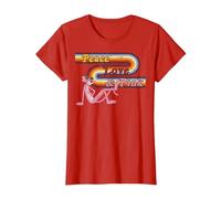 La Pantera Rosa: Pace, Amore e Rosa Maglietta, Donna, Rosso, L