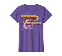La Pantera Rosa: Pace, Amore e Rosa Maglietta, Donna, Viola mélange, L