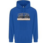 La Parodia Eterna Dell'Ultima Cena Atei Teschi Felpa Uomo