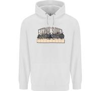 La Parodia Eterna Dell'Ultima Cena Atei Teschi Felpa Uomo