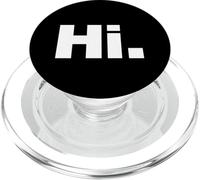 La parola Hi | Un design che dice Hi PopSockets PopGrip per MagSafe