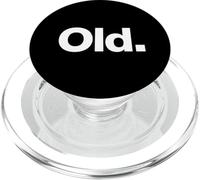 La parola Old | Un design impassibile che dice Vecchio PopSockets PopGrip per MagSafe