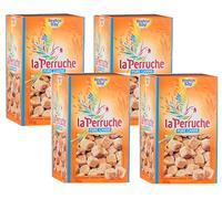 La Parrucche Zucchero, in pezzi puri, canna Beghin Say 750 g, confezione da 4, venduto in confezione