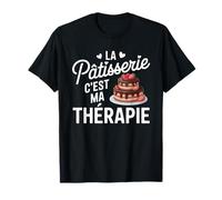 La Pasticceria è la mia Terapia | Idea Regalo per Pasticceria Maglietta