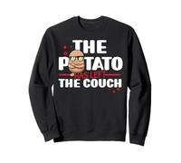 La Patata ha Lasciato Il Divano Spud Life Fries Tater Tots Felpa