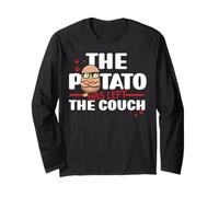 La Patata ha Lasciato Il Divano Spud Life Fries Tater Tots Maglia a Manica