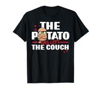 La Patata ha Lasciato Il Divano Spud Life Fries Tater Tots Maglietta