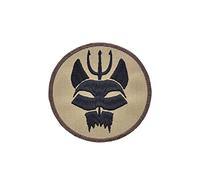 LA PATCHERIA Patch Seal Team Bravo 7.5x7.5cm - Patch 100% Ricamata con Velcro® Originale Velcro® Brand Hook Cucito sul Retro - Alta qualità - per Decorare Giacche, Zaini, Uniformi