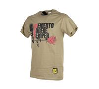 LA PATCHERIA® T-Shirt Manica Corta 100% Cotone Unisex Resistente e Irrestringibile, Vestibilità Comfort Militare Tattico Perfetto anche per Softair MEMENTO AUDERE SEMPER (2XL)
