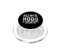 La paternità è un'opera del regno Proverbi 22:6 Papà cristiano PopSockets PopGrip per MagSafe